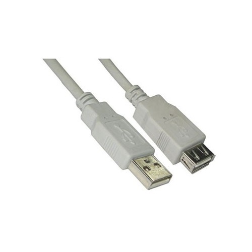 Nanocable USB Type A Female to Type A Male Extension Cable 1m