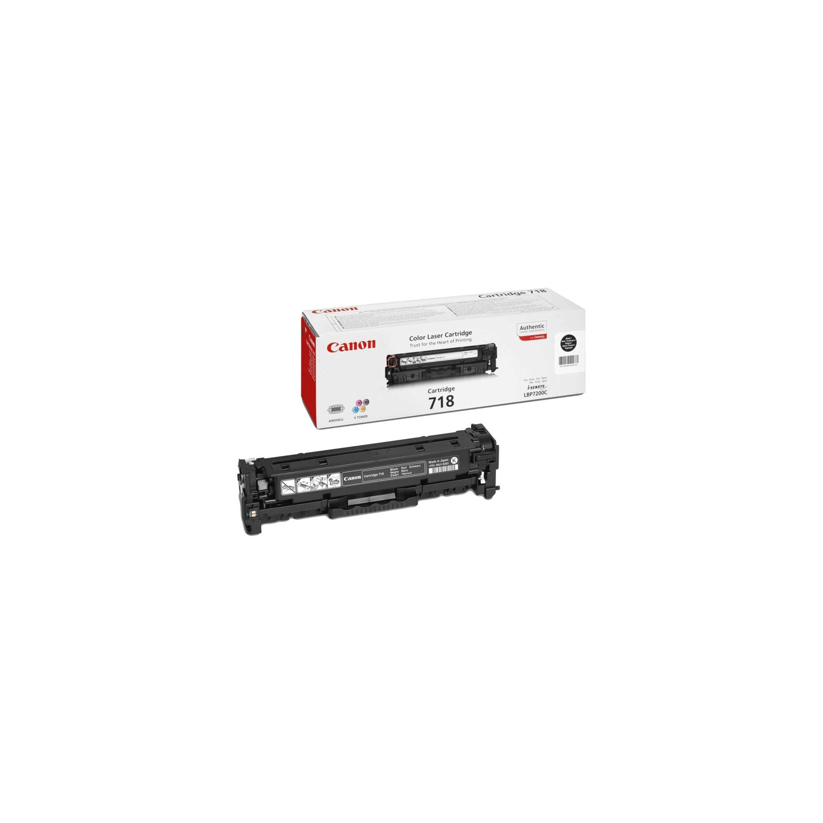 Canon Black Toner Compatible 718