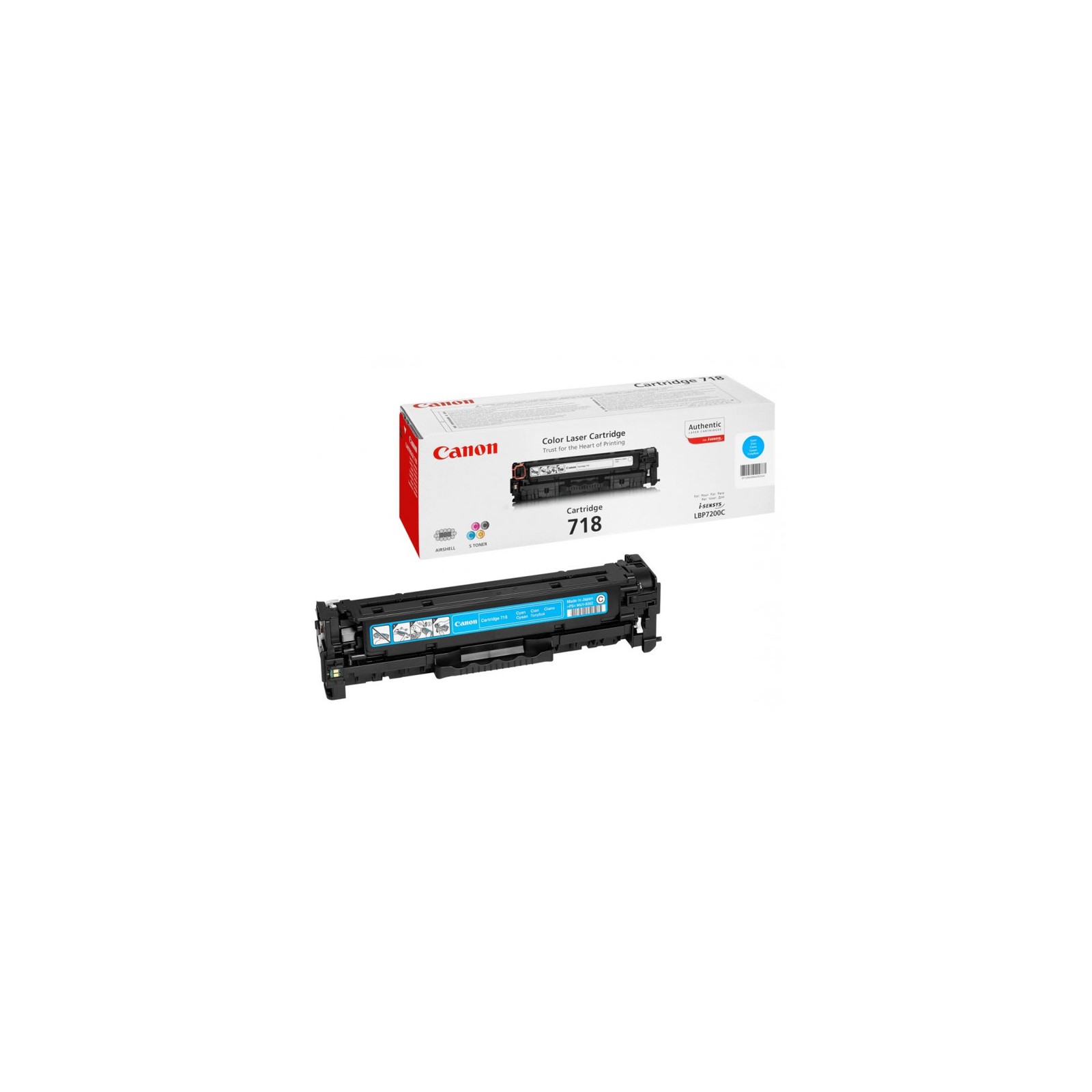 Cyan Toner Canon MF724 LBP7210