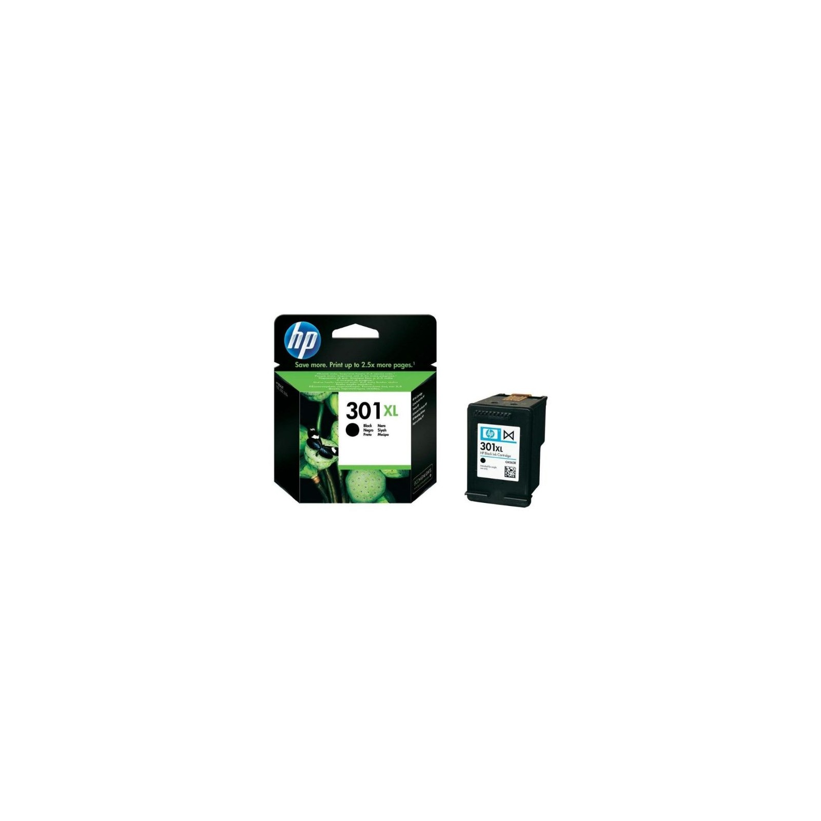 HP 301XL High-Capacity Black Ink Cartridge for Quality Printing