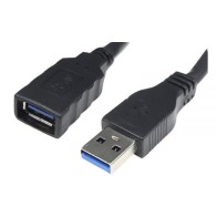 Cable de Extensión USB 3.0 Tipo A F-H 2m Nanocable