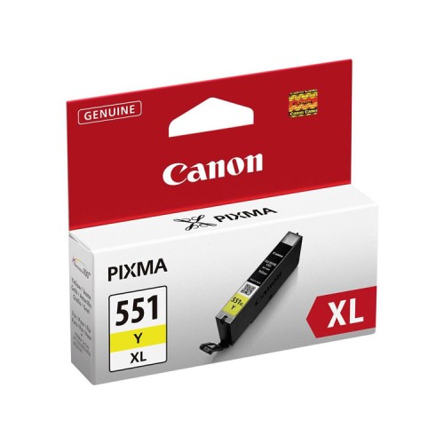 Canon CLI-551Y XL Yellow Ink Cartridge for PIXMA Printers