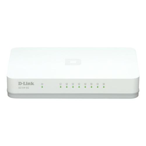 Switch Gigabit D-Link de 8 Puertos