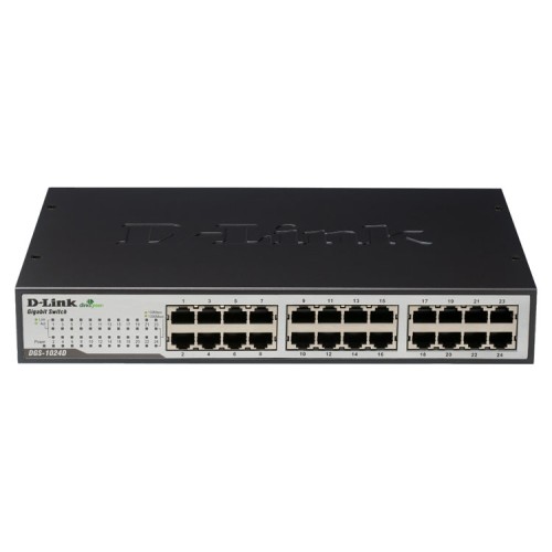 D-Link 24-Port 10/100/1Gbit Rack Switch