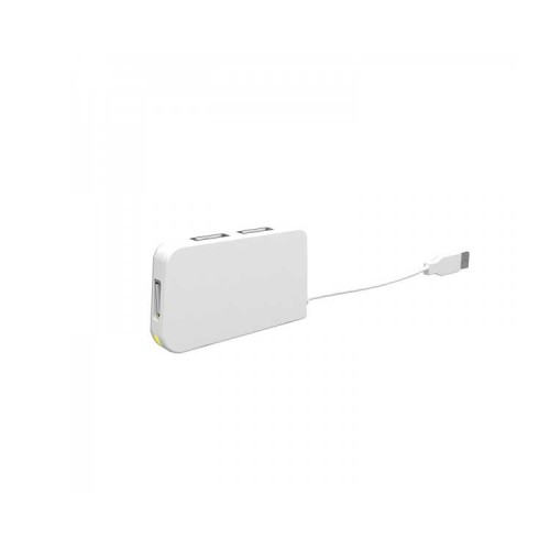 Approx 4-Port USB Travel Hub White