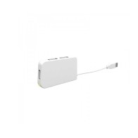 Approx 4-Port USB Travel Hub White