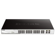 D-Link Switch 24 Ports 10/100/1Gbit + 4 Combo 1000BaseT/SFP PoE+