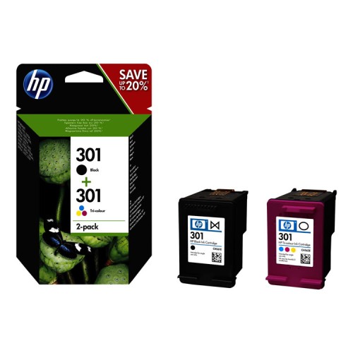 Multipack de Cartuchos de Tinta HP Nº301 - Impresión de Alta Calidad