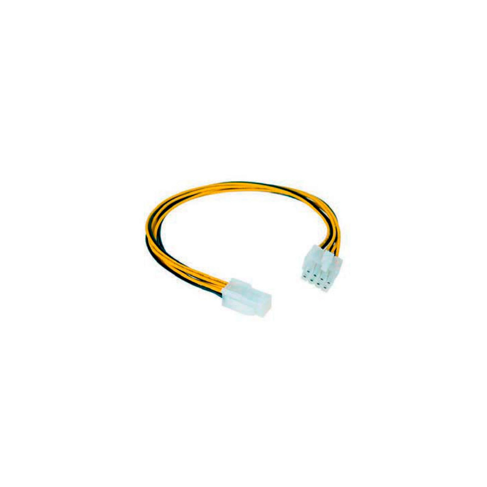 4-Pin to 4+4 Pin CPU Power Cable 15cm Nanocable