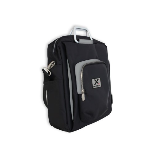 Approx 15.6'' Black/Grey Vertical Briefcase