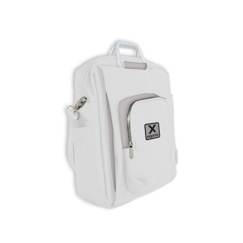 Approx Vertical 15.6'' Briefcase White/Grey