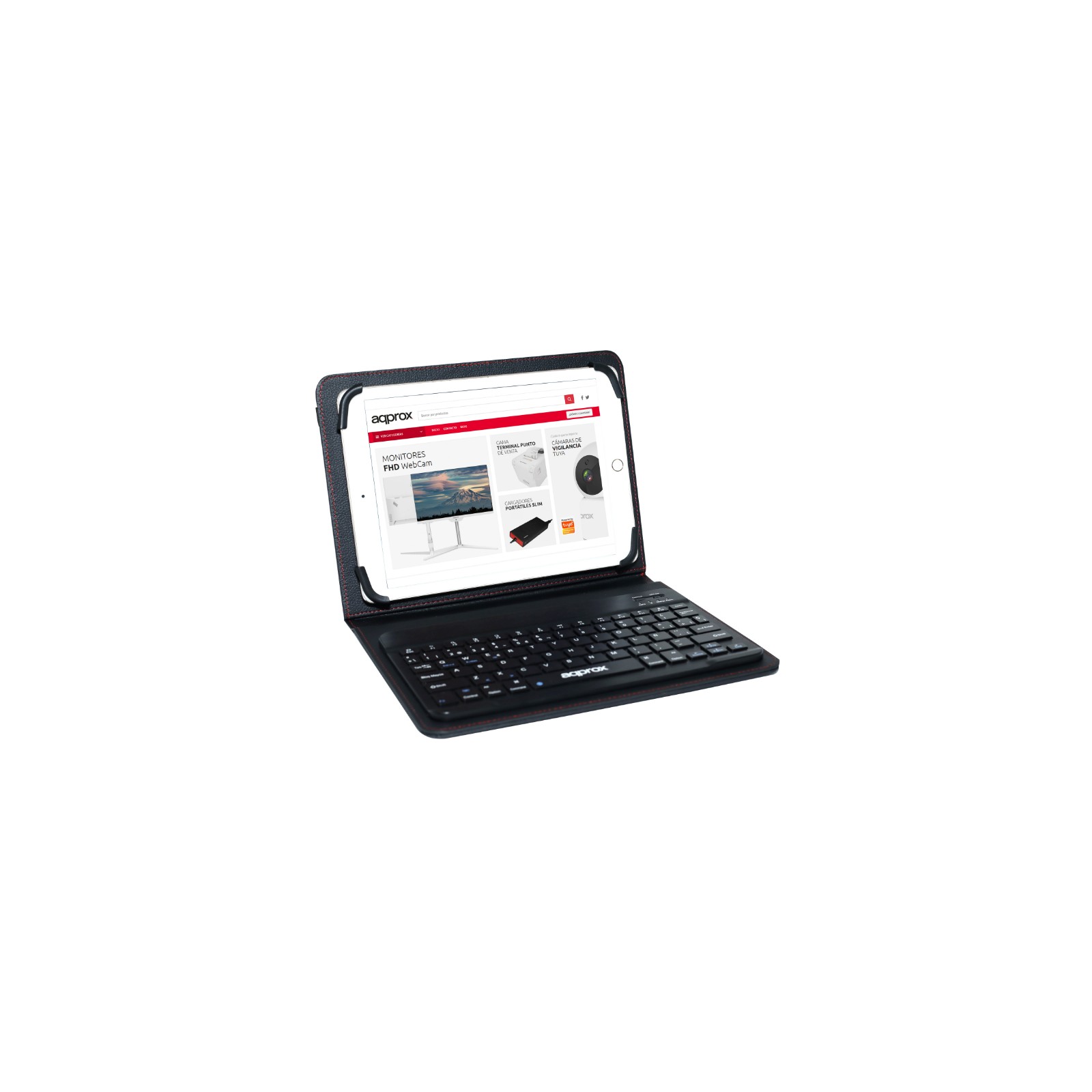 Approx Bluetooth Keyboard Case for 9.7 to 10.1 Tablet