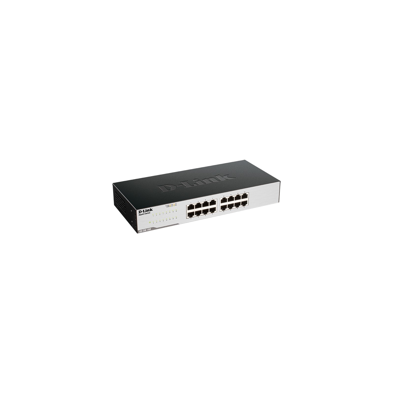 D-Link 16-Port 10/100/1Gbps Switch