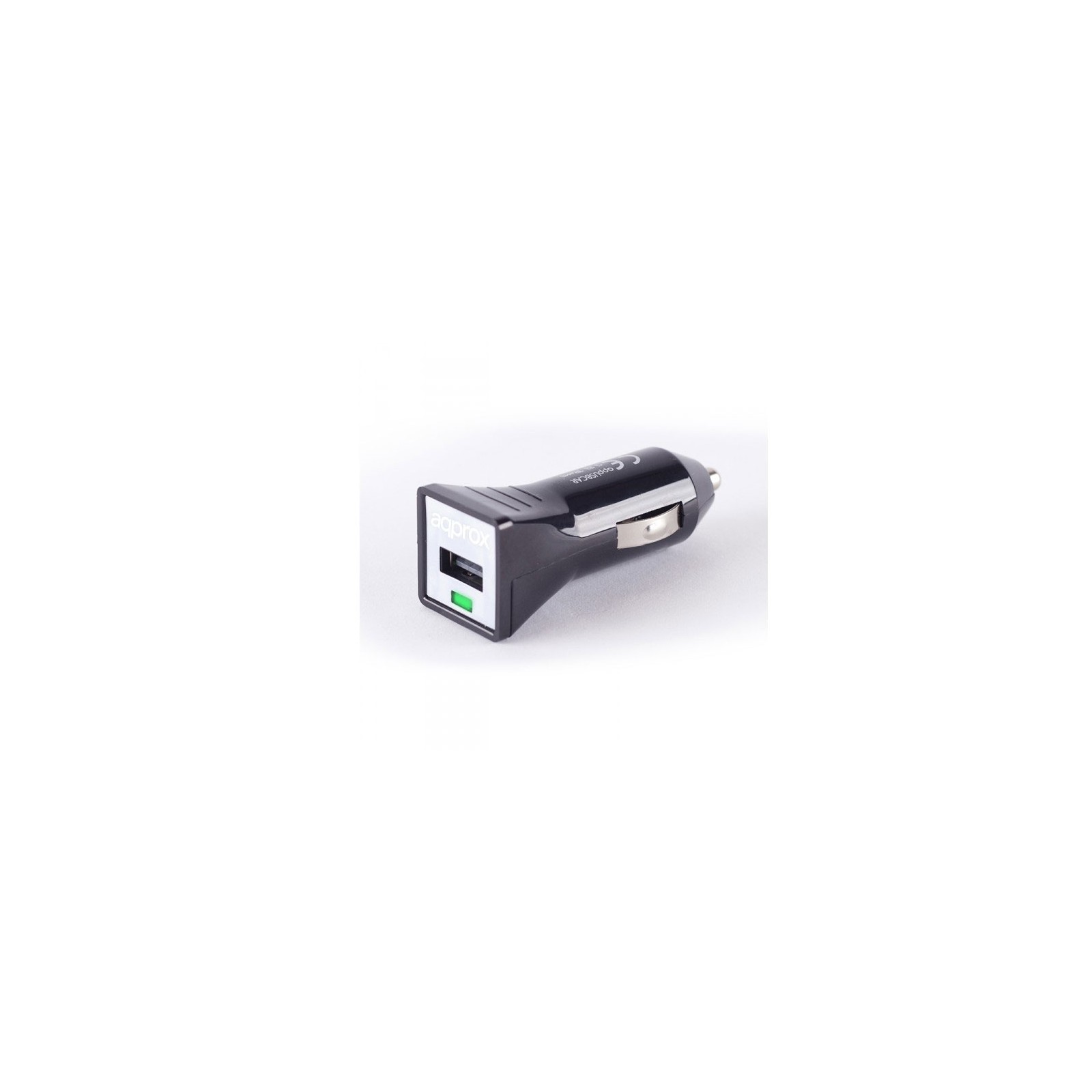 USB Car Charger 1A Black Design Approx