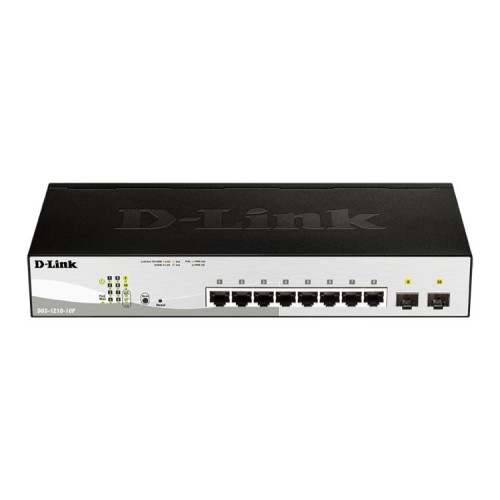 D-Link 10-Port PoE Switch DGS-1210-10P