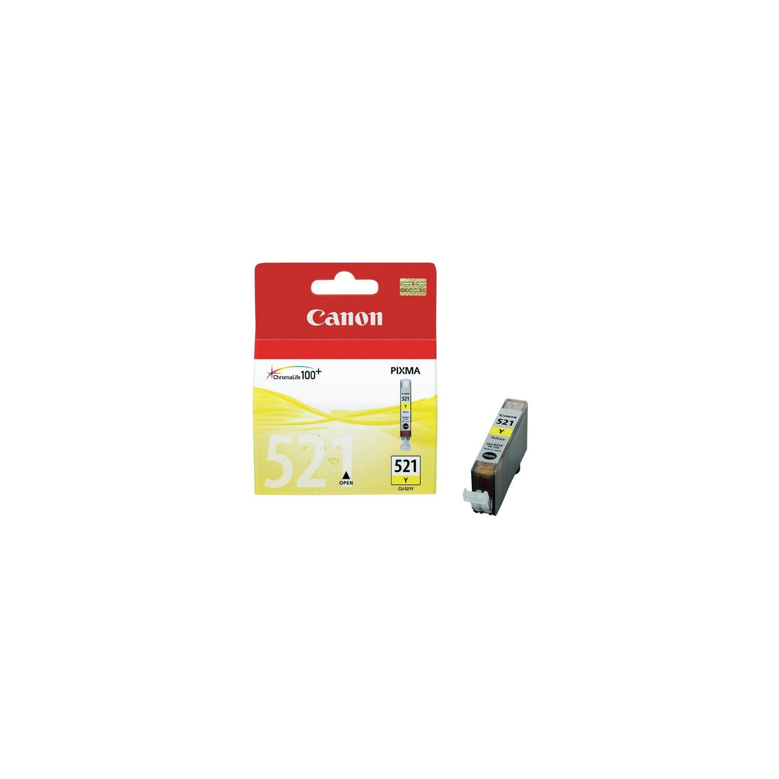 Canon CLI-521Y Yellow Ink Cartridge for Quality Prints