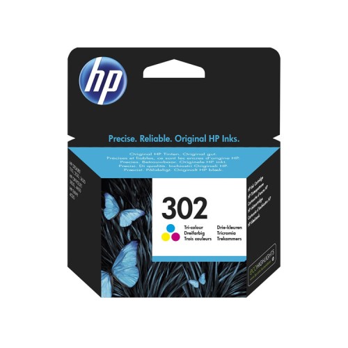 HP 302 Tri-Color Ink Cartridge for Quality Printing