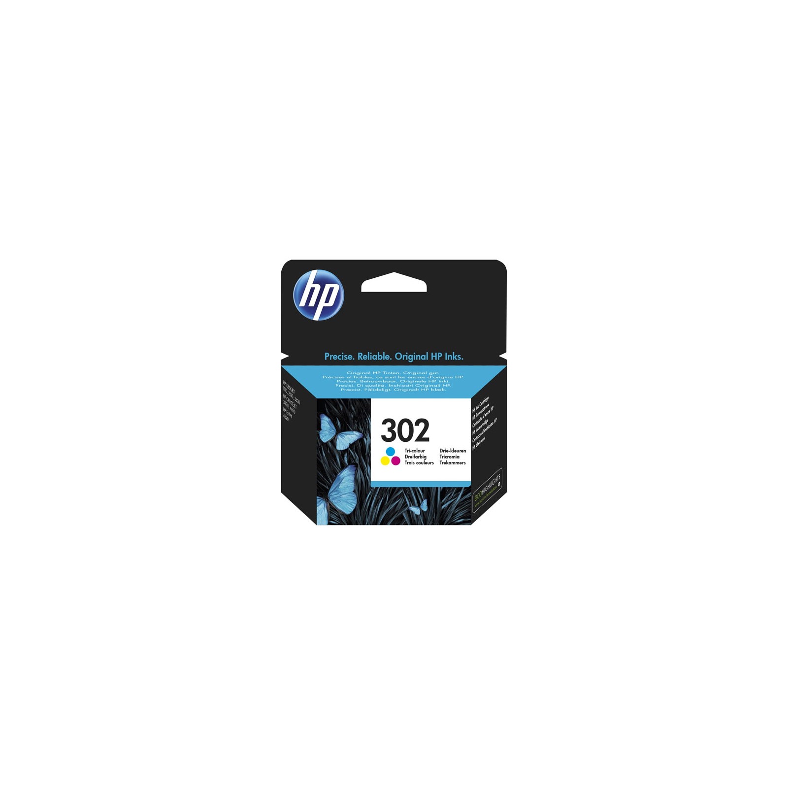 HP 302 Tri-Color Ink Cartridge for Quality Printing