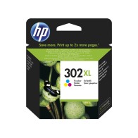 Cartucho de Tinta Color HP 302 XL F6U67AE