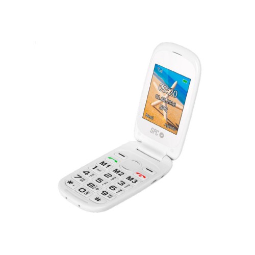 Spc Telefono Movil Harmony Senior White Comprar Online