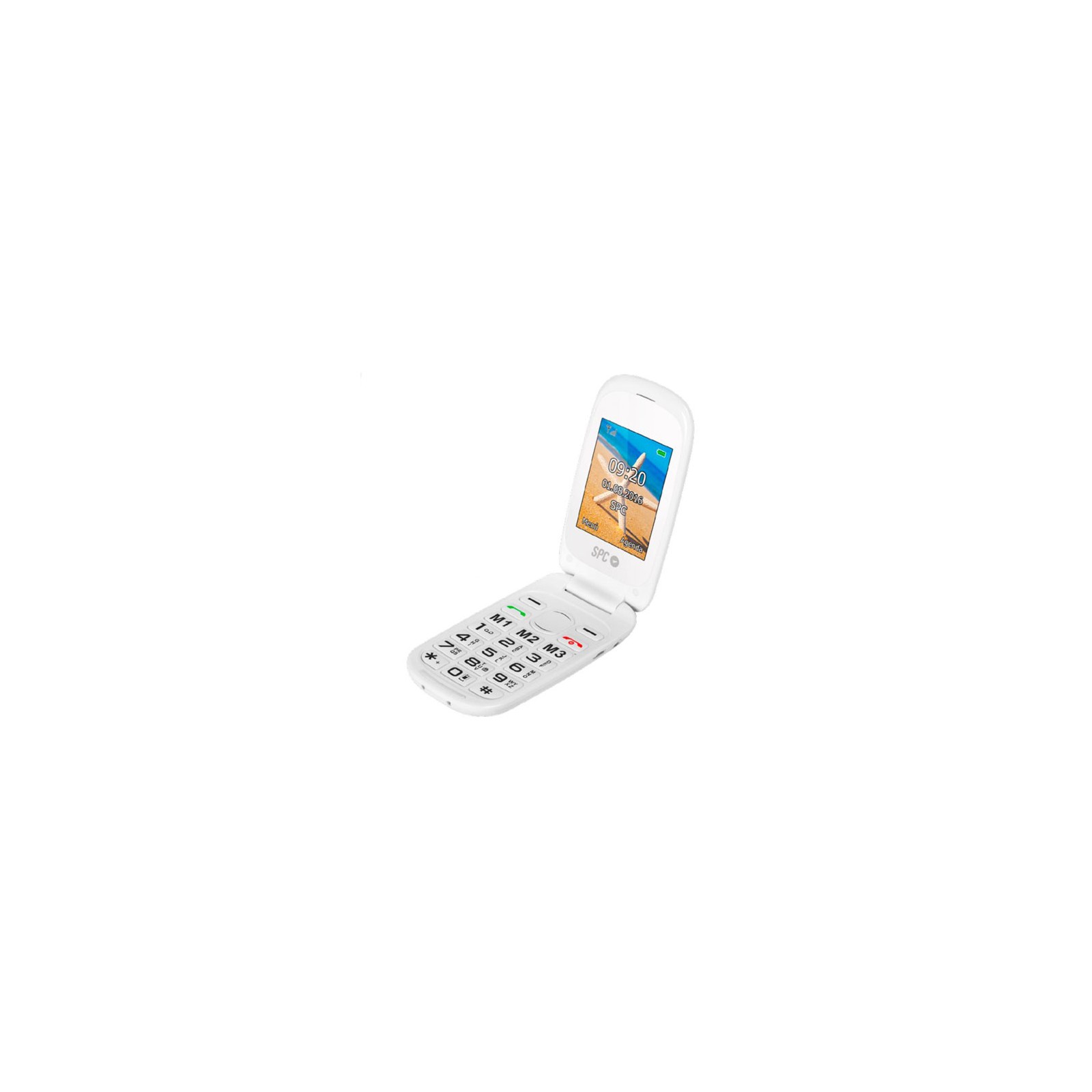 Spc Telefono Movil Harmony Senior White Comprar Online