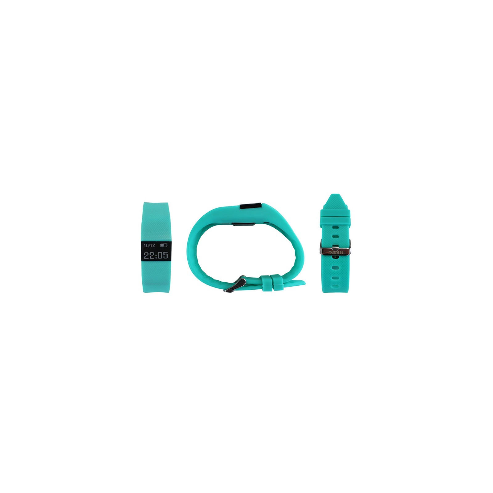 Turquoise Smart Bracelet with Heart Rate Monitor Billow