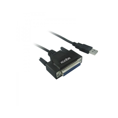 Adaptador USB a Puerto Paralelo Approx para Impresoras