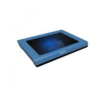 Laptop Cooler Pad 14'' 2 Leds Azul Approx