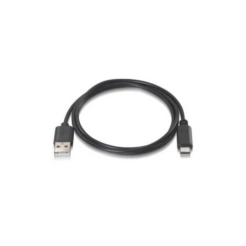 Nanocable USB 2.0 3A Type USB-C/M-A/M 0.5M Black