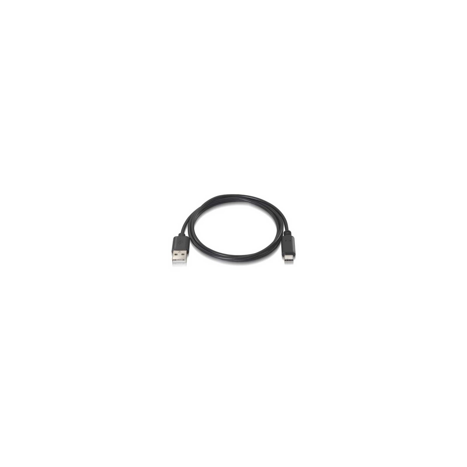 Cable USB 2.0 3A Tipo USB-C/M- A/M 0.5 M Negro Nanocable