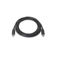 Cable USB 2.0 Tipo USB-C/M a USB-C/M 1M Negro Nanocable