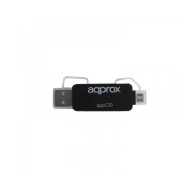 Adaptador Approx 5-en-1 Micro SD/SD/MMC a USB