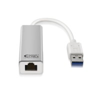 Nanocable USB 3.0 to Ethernet Converter 10/100/1000 Mbps 15cm Silver