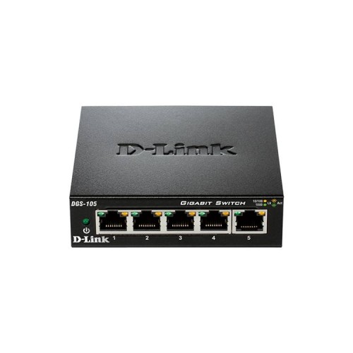 D-Link 5-Port 10/100/1Gbit Metal IPTV Switch