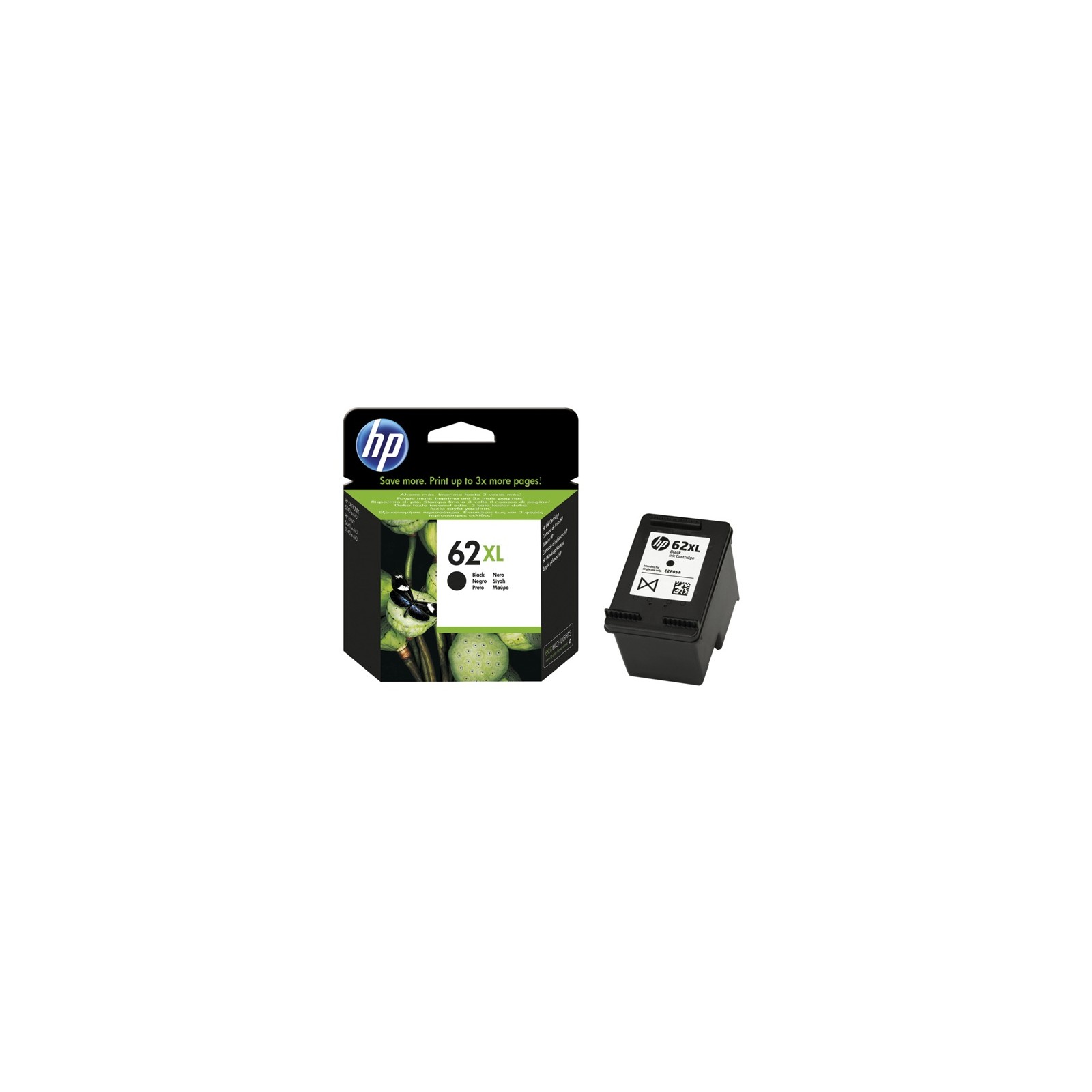 HP 62XL Black Cartridge