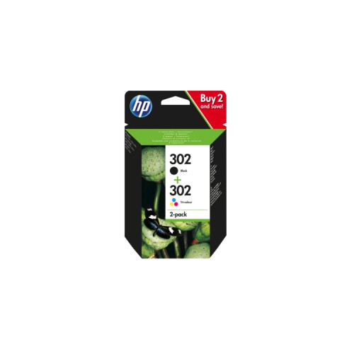 HP #302 Cartridge Multipack X4D37AE