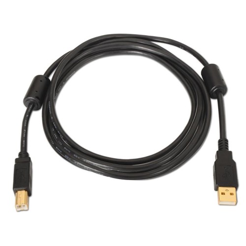 1.0M Black USB 2.0 A Male to B Male Printer Cable