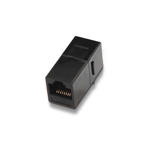 Empalme RJ45 Cat.6 Utp Negro Nanocable