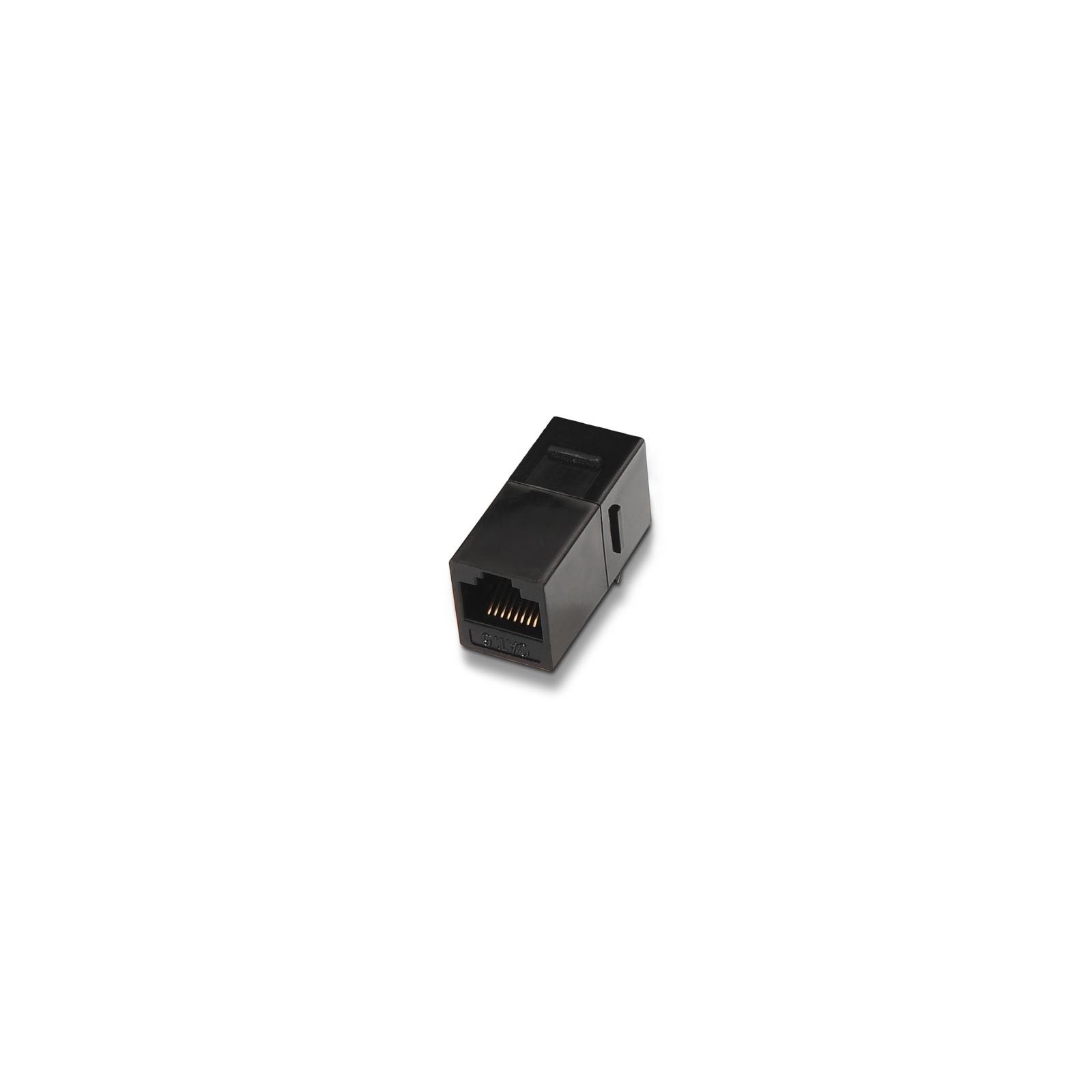 Empalme RJ45 Cat.6 Utp Negro Nanocable