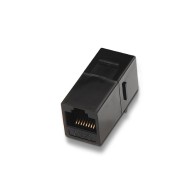 Empalme RJ45 Cat.6 Utp Negro Nanocable