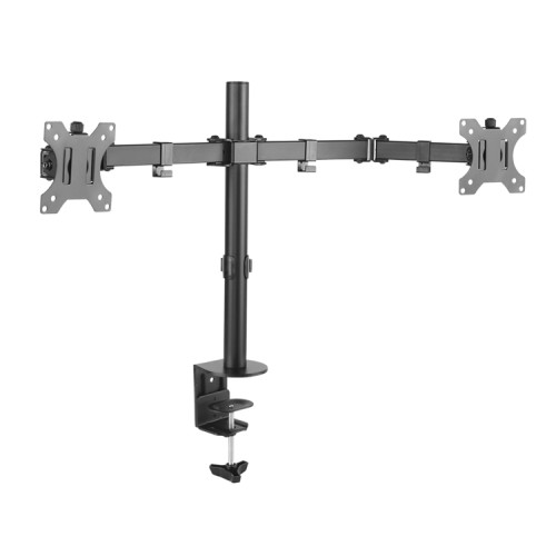 Tooq Dual Monitor Desk Mount Stand 13-32 Black