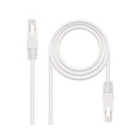 Cable De Red Latiguillo RJ45 Cat.5e UTP AWG24 2m Blanco Nanocable