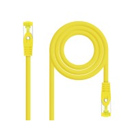 Cable de Red SFTP CAT6A RJ45 1m Amarillo Nanocable