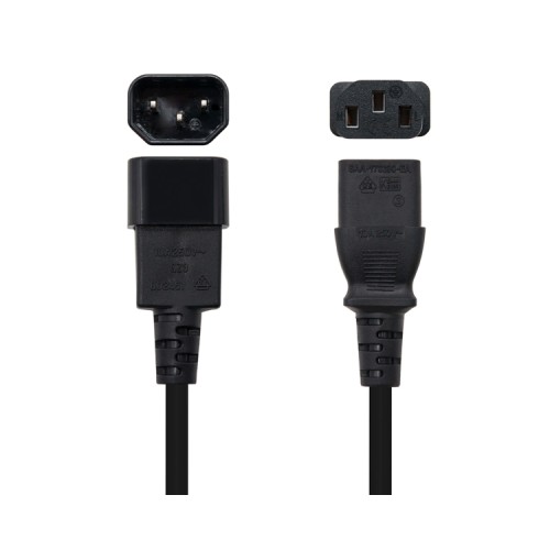 CPU Power Cable C13/H-C14/M 3M Nanocable