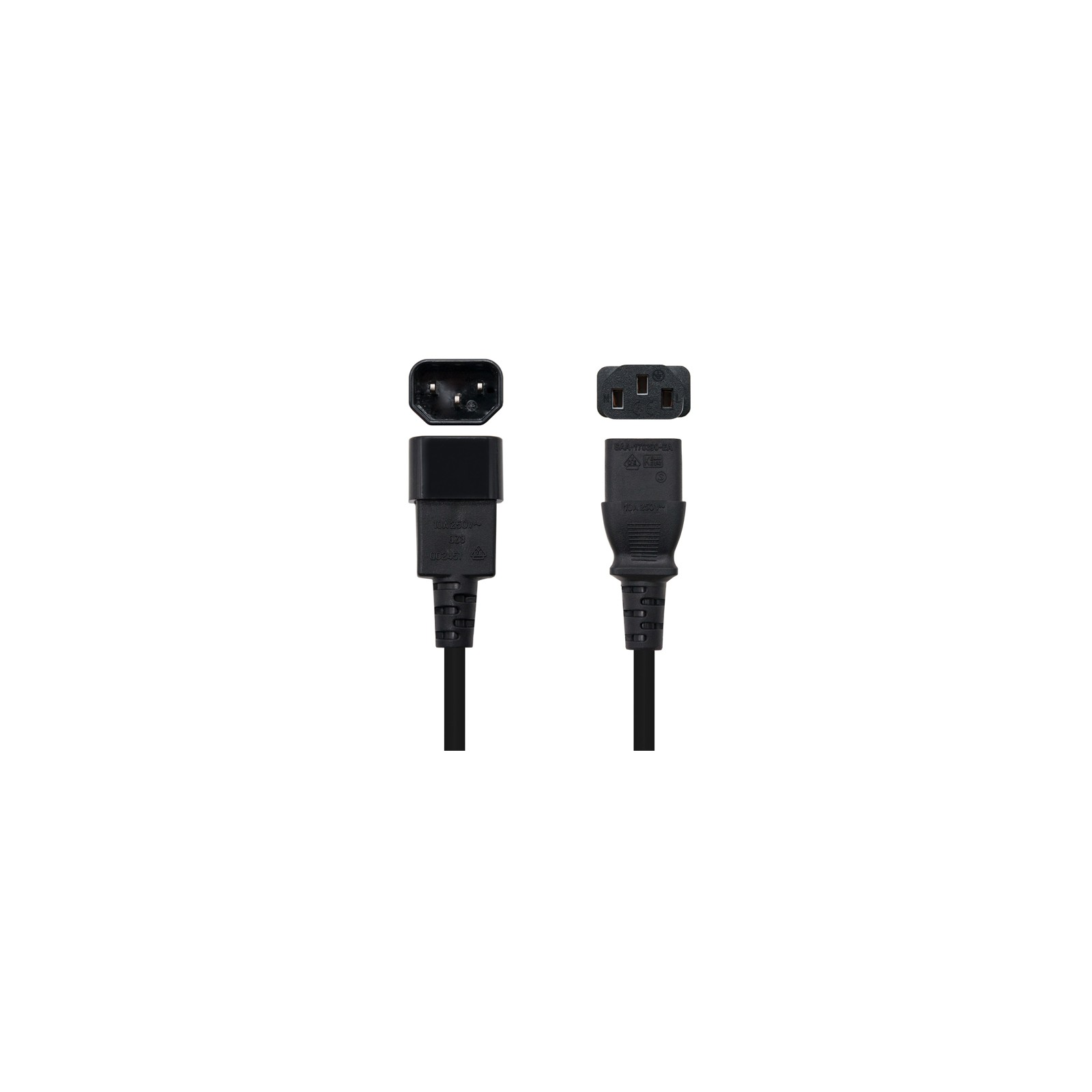 CPU Power Cable C13/H-C14/M 3M Nanocable