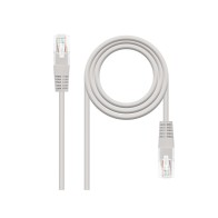 Cable De Red Latiguillo RJ45 UTP Cat6 0.30 M Gris Nanocable