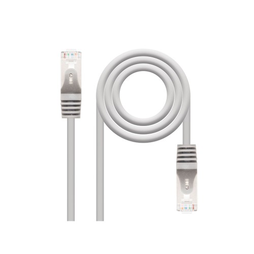 Cable RJ45 Cat5e FTP 2m Gris