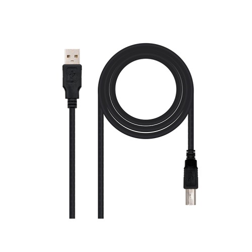 Cable USB 2.0 Impresora Nanocable 1M