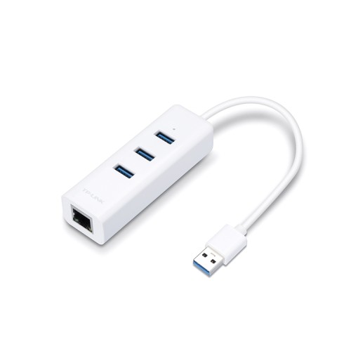 Adaptador USB 3.0 A Ethernet Con 3 Puertos USB 3.0 Tp-link