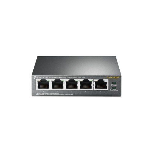 TP-Link 5-Port 10/100 + 4 PoE Switch